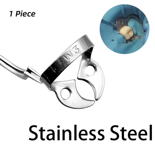 Dental Rubber Dam Clamp Stainless Steel Restoration Barrier Clip Orthodontic W3 eBay