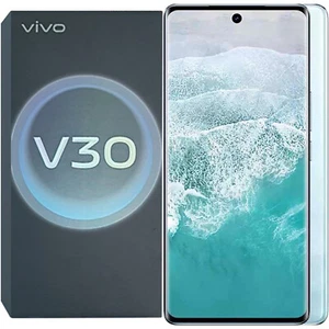 Vivo V30 5G Waving Aqua 256GB + 12GB Dual-SIM Factory Unlocked Global NEW - Picture 1 of 5