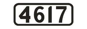 HO116 - 8 Inch EMD/GE Number Board DECALS - ShellScale Decals - Picture 1 of 1