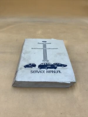 Ford Escort Tracer 1992 taller de servicio guía de reparación manual carrocería chasis Foto 1 de 4