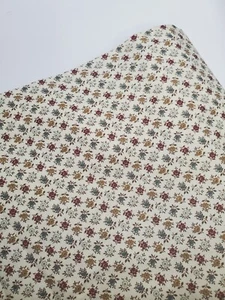 Windham Fabrics The Buffalo Bill Collection Cotton Floral Cream Quilt ONE YARD  - Picture 1 of 2