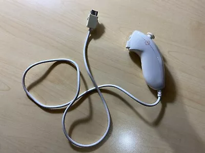 Genuine Nintendo Wii Nunchuck White - Image 1 of 2