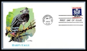 US FDC # O133 $5 Official Eagle & Shield Fleetwood   1983, 0a260 - Picture 1 of 1