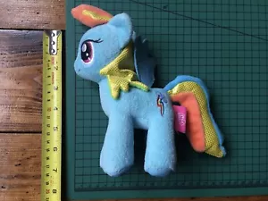 Peluche My Little Pony Rainbow Dash 7" 2015 raro original Famosa Hasbro con licencia - Imagen 1 de 5