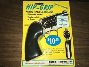 Barami Hip Grip Black #90-D Colt .38 Pistol Handle Holster - Picture 1 of 2