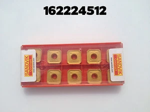 R245-12 T3M-PM GR 4220 Carbide Insert Sandvik NEW in Package of QTY 10 Overstock - Picture 1 of 4