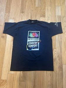 Vintage 90s Fruit of the Loom Country Allan Jackson Promo TShirt Sz XL - Picture 1 of 5