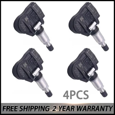 Sensor de presión de aire de neumáticos TPMS de 4 piezas para Honda Crosstour Accord Acura MDX RLX ILX Foto 1 de 4