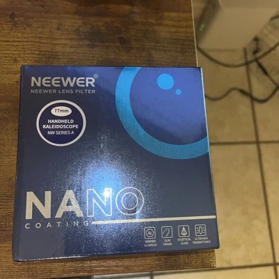 NEEWER 77mm Kaleidoscope Prism Photography Crystal Glass Effect Lens Filter - Image 1 of 2