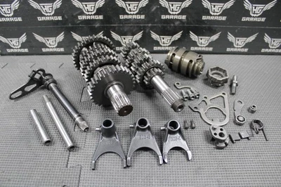 2004 KTM 03-05 125SX 125 SX OEM TRANSMISSION TRANNY GEARS GEARBOX SHIFT FORKS - Image 1 of 4