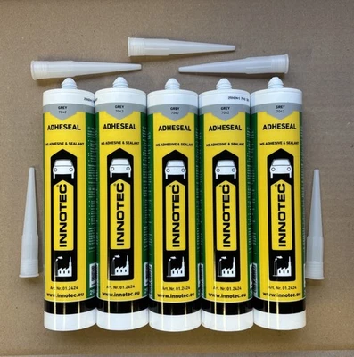Innotec Adheseal grau Klebe- u. Dichtmasse Folienkleber Kleber 290 ml - Bild 1 von 3