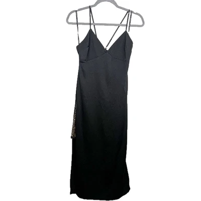 Marciano Black V-Neck Slip Dress Size XS - Image 1 of 4