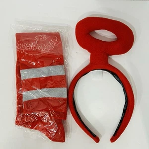 Teletubbies Kind Einheitsgröße Deluxe Po Stirnband, Socken rot - Bild 1 von 4