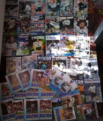 60 Bolton Wanderers Programmes Mixed Seasons Can Split  - Image 1 of 4