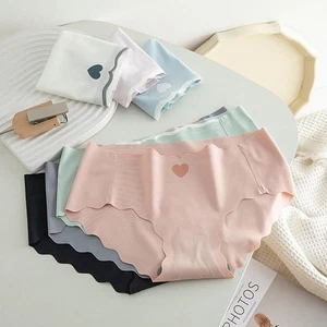 Höschen Heim Hotel Schlafen Täglich Weiblich Weich Baumwolle Einfarbig - Picture 1 of 18