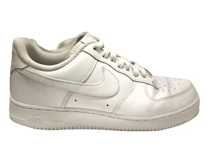 Size 8.5 - Nike Air Force 1 '07 Low Triple White W Original Box - Picture 1 of 12