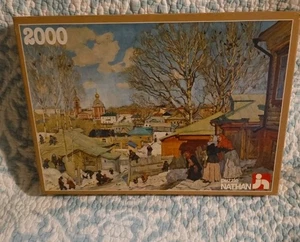 2000, Teile Nathan, Frühling in Leningrad Puzzle Russland UdSSR - Bild 1 von 1