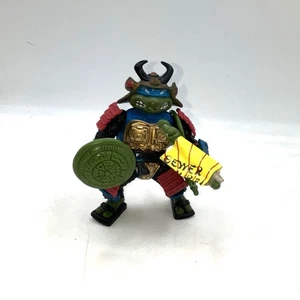 Vintage TMNT Teenage Mutant Ninja Turtles Leo Il Samurai delle Fogne Completo 1990 - Foto 1 di 4