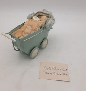 Antique Victorian Style 1932 Child's Toy - Baby & Pram - Picture 1 of 6