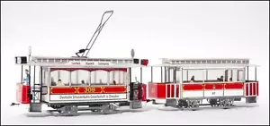 Tranvía modelo H0 tranvía láser kit Dresde TW 309 con escala BW 1:87 - Imagen 1 de 1