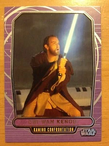 Star Wars 2012 Galactic Files 2 #400 Obi-Wan Kenobi Kamino Confrontation Mint - Picture 1 of 1
