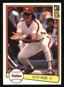 Pete Rose 1982 Donruss #168  Baseball Card