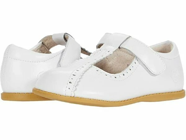 NUEVO EN CAJA LIVIE & LUCA Zapatos Opry Correa en T Blanco Brillante 10 11 12 13 Foto 1 de 1