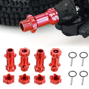4Pcs/Set 17mm Wheel Hex Hub Extension Adapter 30mm Aluminum For HSP 1/8 RC Car - Picture 1 of 11