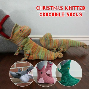 Stricken Socke Warme Socken Tier Form Strumpf Krokodilsocken Weihnachten Sö M6O0 - Bild 1 von 12