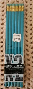 Vintage Crown Zellerbach Live Line X-2 Bleistifte 6 in Packung versiegelt #2 Zeichnung - blau - Bild 1 von 8