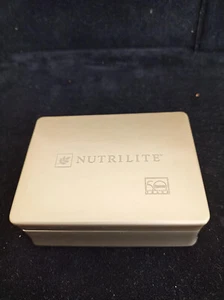 Nutrilite Dose Metall Messingoberfläche Neu - Bild 1 von 3
