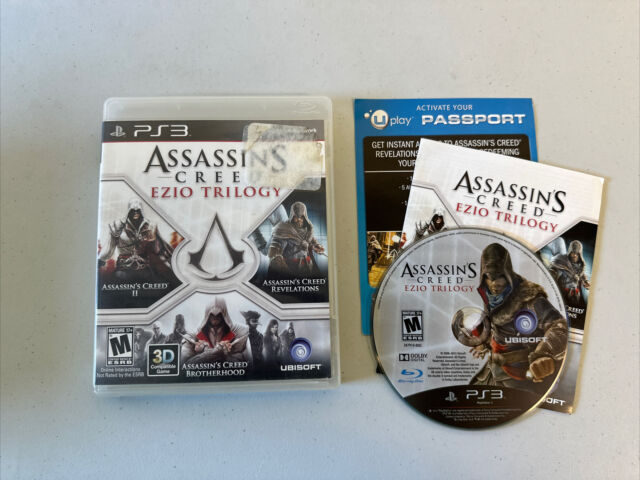 Assassins Creed Ezio Trilogy Ps3 #1 (Com Detalhe) (Jogo Mídia