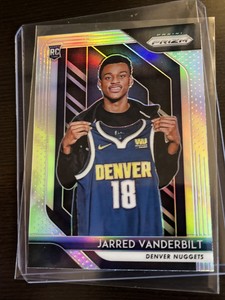 2018-19 Panini Prizm Jarred Vanderbilt Silver Rookie RC #42