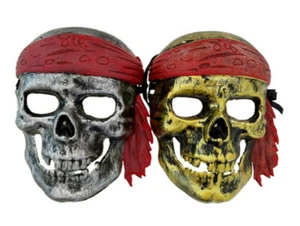Halloween Skeleton Mask Pirate Funny Costume Party Cosplay Mask - Picture 1 of 10