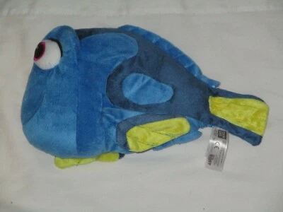 Ban Dai Finding Dory Talking Fish bicho de pelúcia 12” azul Nemo's Friend - Imagem 1 de 3