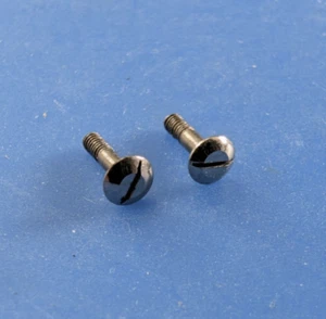 TORNILLOS DE CAJA VINTAGE PARA RELOJ BOLSILLO WALTHAM VANGUARD TALLA 16 2 PIEZAS - Imagen 1 de 1