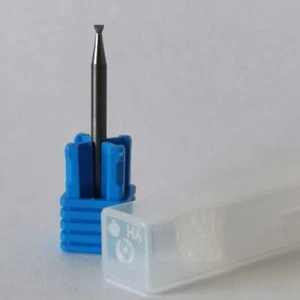 Mikro Fräser VHM Schwalbenschwanz Freistich Konus Nut 15 Grad 2 mm Sonderfräser - Bild 1 von 9