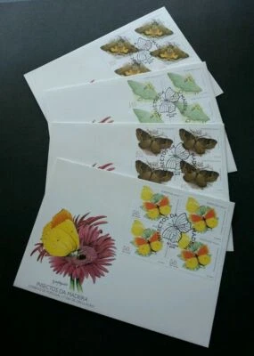 [SJ] Portugal Insect - Butterflies 1998 Flower Flora Fauna (stamp FDC) *rare - Image 1 of 4
