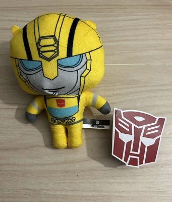 Toy Factory Transformers BUMBLEBEE 7” Plush Toy Stuffed Animal New With Tags - Image 1 of 2