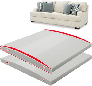 HAVARGO Couch Cushion Support High Density Foam 22X22X2.4 Inches Sofa Couch Supp - Picture 1 of 12