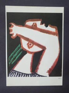 Pablo Picasso War and Peace 1957 Vintage Poster Litho 1964 - Picture 1 of 3