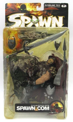 SPAWN Classic Medieval Spawn II - McFarlane Toys (2000) Series 17 Figure NIB Cover