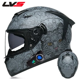 High Definition Camera Recorder Bluetooth Motorcycle Motorbike Full Face Helmet - Bild 1 von 20