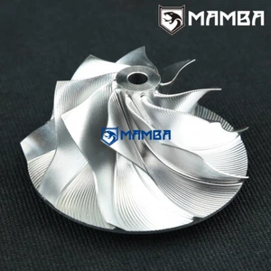 Turbo Billet Compressor Wheel Garrett GT12 GT1246 (34.1/46) 9+0 Point Milling - Foto 1 di 3