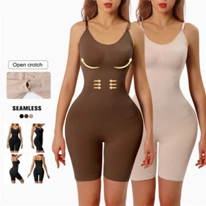 Fajas Colombianas Seamless Full Body Shapewear Butt Lifter Bodysuit Thigh Slim - Picture 1 of 15