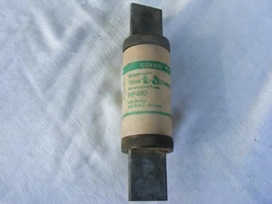 Gould Time Delay Renewable Fuse RF-400 400A 250 VAC or Less Tested - Picture 1 of 5