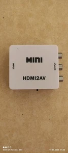 RCA CVBS AV to HDMI Video Audio Composite Converter Mini Adapter HDTV/DVD - Picture 1 of 4