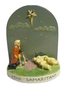 SEBASTIAN MINIATURE SML-603 Eastern Star Samaritans Plaque 5974 - Picture 1 of 3