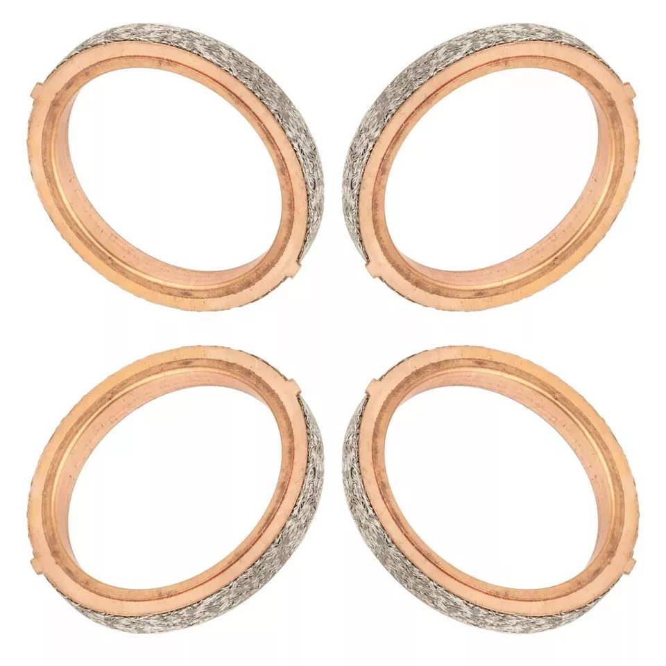 4 прокладки труб глушителя выхлопной системы для Suzuki GSX600F Katana 600 1988-2006 - Изображение 1 из 3