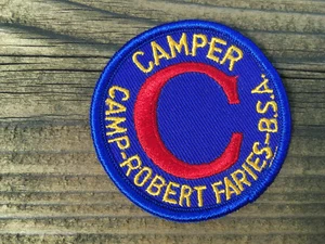 Neuer niedriger Preis: Firecrafter Camper Patch, Camp Robert Faries, 60er Jahre - Bild 1 von 1